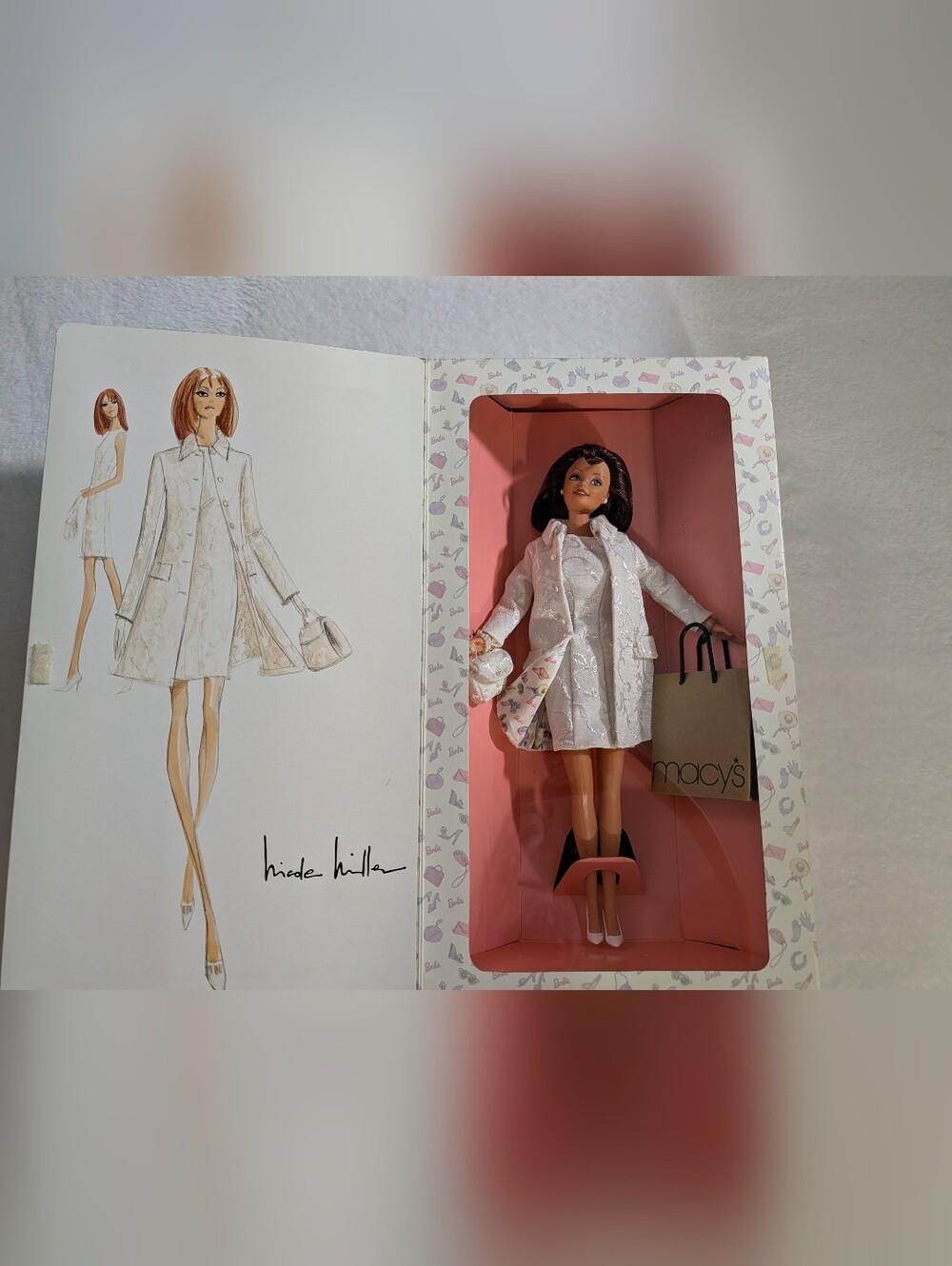 Vintage Mattel 1996 City Shopper Barbie Nicole Miller, Macy's Limited Edition